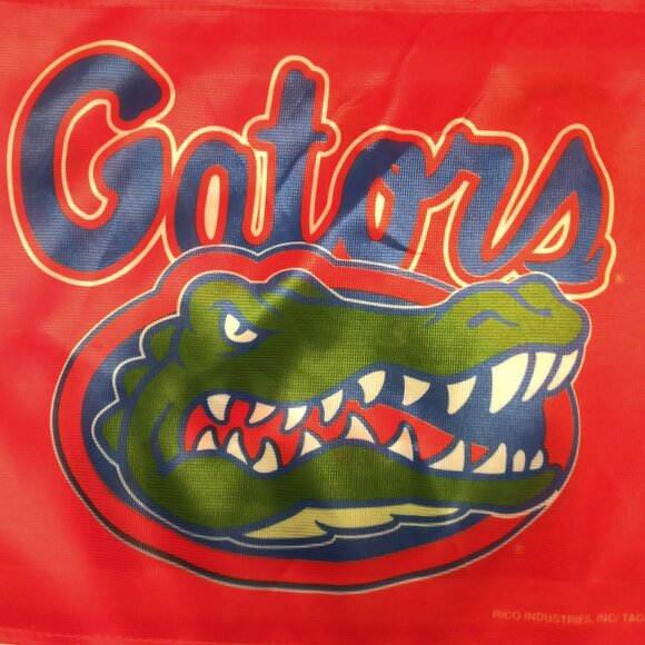 University Florida Gators Football Window Flag Car Truck Authentic Colligate New - Picture 4 of 8